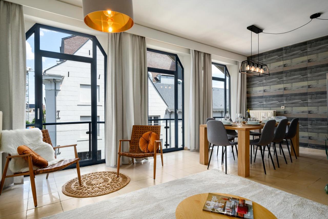 City Apartment 3 Bedroom, Kitchen, Wifi, Workspace, Coffee, Central ハッセルト エクステリア 写真