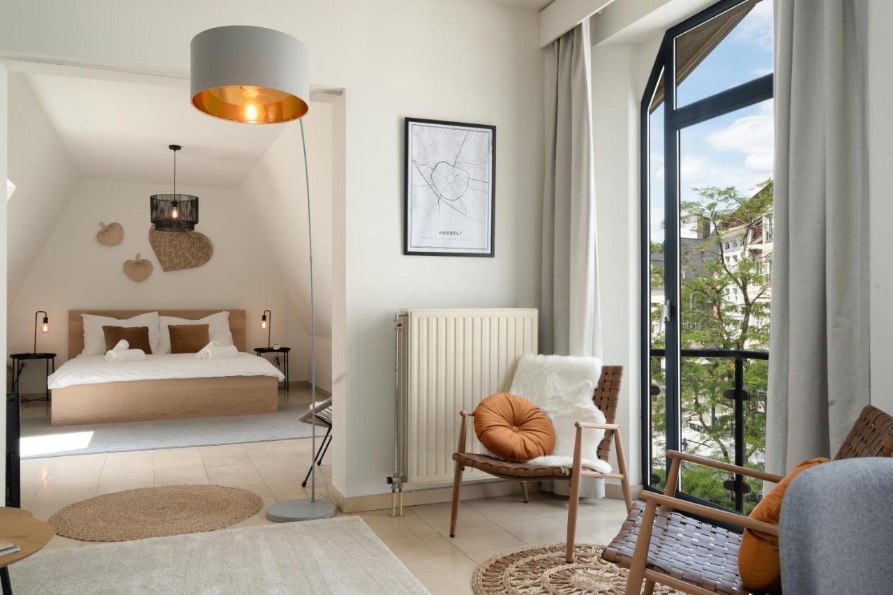 City Apartment 3 Bedroom, Kitchen, Wifi, Workspace, Coffee, Central ハッセルト エクステリア 写真