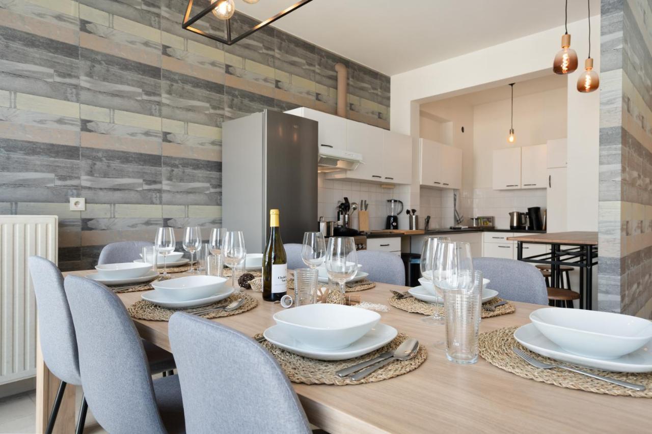 City Apartment 3 Bedroom, Kitchen, Wifi, Workspace, Coffee, Central ハッセルト エクステリア 写真