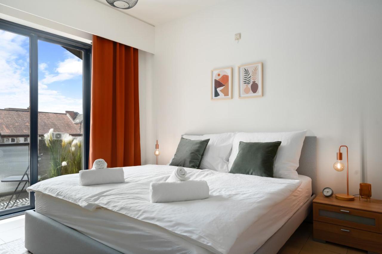 City Apartment 3 Bedroom, Kitchen, Wifi, Workspace, Coffee, Central ハッセルト エクステリア 写真
